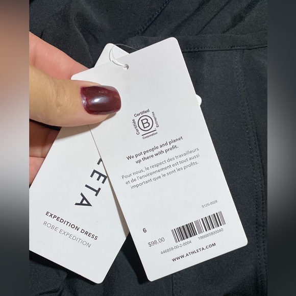 Athleta Expedition Dress Skort Dress // Black #446859 - Picture 12 of 16